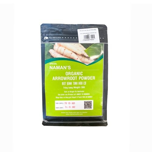 Organic Arrowroot Powder Honest To Goodness 200G