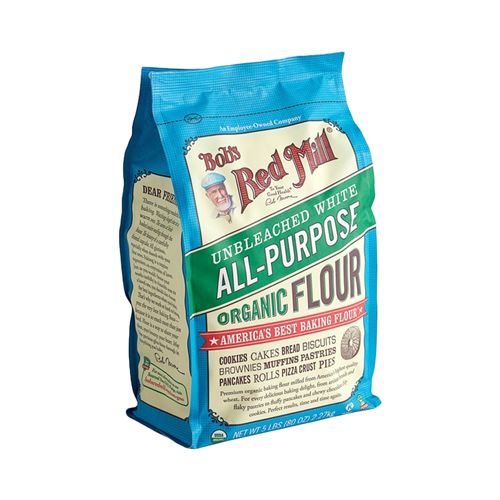 Organic Unbleached All Purpose Flour Bob'S Red Mill 2.27Kg- 