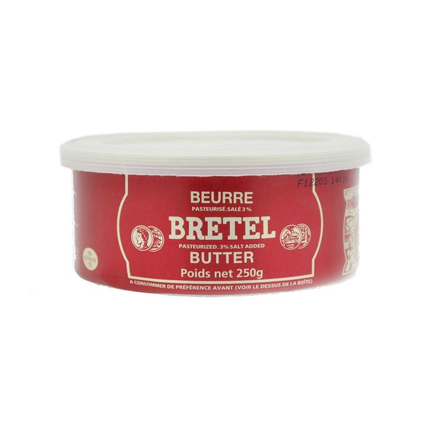 Pasteurized Butter 3% Salt Bretel 250G