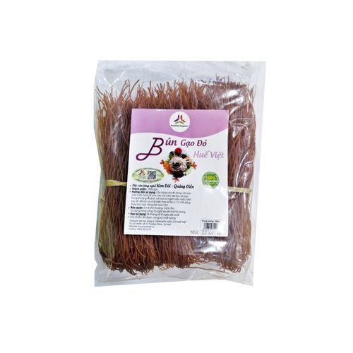 Organic Red Rice Noodle Hue Viet 300G- Organic Red Rice Noodle Hue Viet 300G