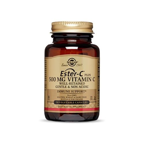 Solgar Ester- C 500Mg Vitamin C 50 Vegetable Capsules