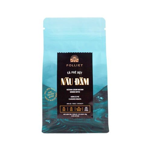 Cà Phê Bột Nâu Đậm Folliet 250G- Cà Phê Bột Nâu Đậm Folliet 250G