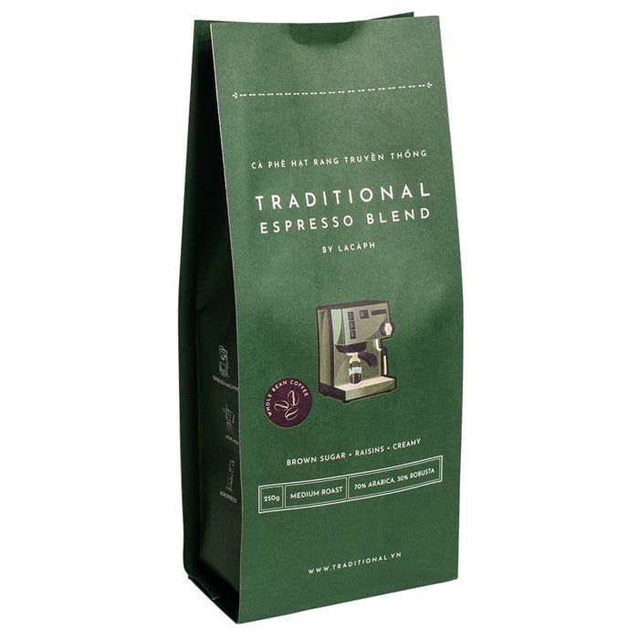 Medium Roasted Whole Beans Expresso Blend Traditional 250G- 