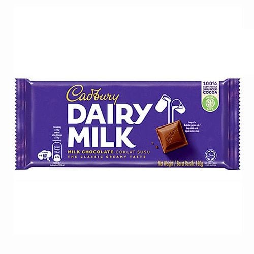 Milk Chocolate Cadbury 160G- Milk Chocolate Cadbury 160G