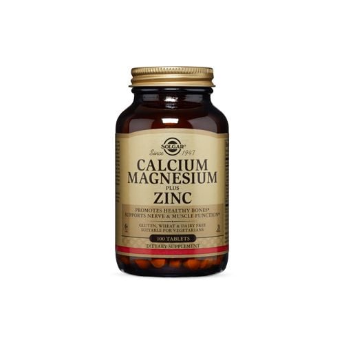 Viên Uống Calcium Magnesium Plus Zinc Solgar 100 Viên- 