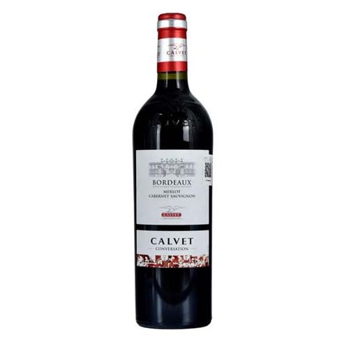Red Wine Calvet Conversation Merlot Cabernet- Aop Bordeaux 750Ml- Red Wine Calvet Conversation Merlot Cabernet- Aop Bordeaux 750Ml