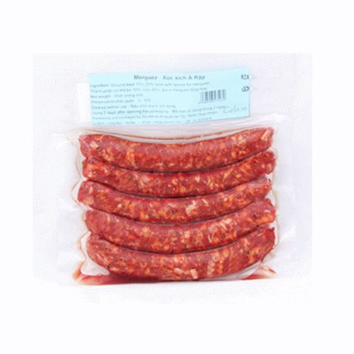 Merguez Sausage Cebon 500G- cebon merguez 100g