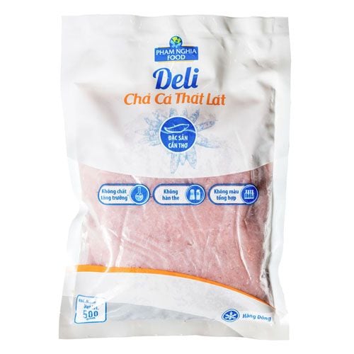 Frozen Bronze Featherback Fish Cake Deli 500G