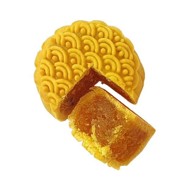 Moon Cake Turmeric Passion Fruit No Egg 100G