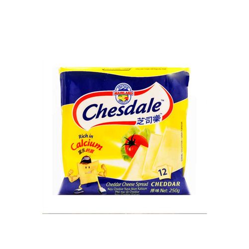 Phô Mai Lát Tự Nhiên Chesdale 250G- Phô Mai Lát Tự Nhiên Chesdale 250G