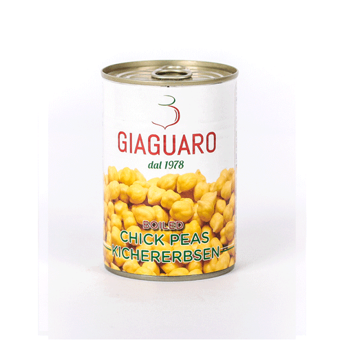 Cooked Chickpeas Giaguaro 400G- 