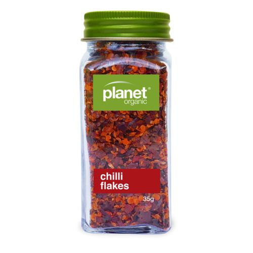 Organic Chilli Flakes (Jar) Planet Organic 35G- Org Chilli Flakes (Jar) Planet Organic 35G