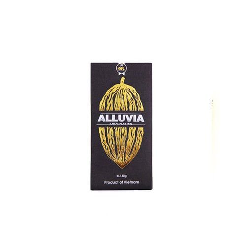 Chocolate Đen 100% Alluvia 80G- Chocolate Đen 100% Alluvia 80G