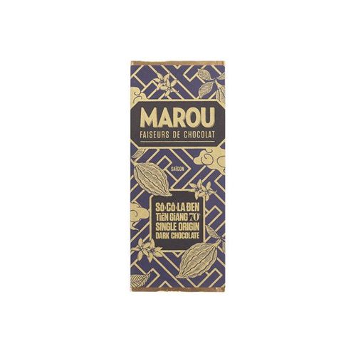 Chocolate 70% Dark Tien Giang Marou 24G- 