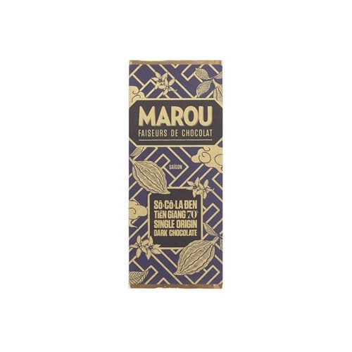 Chocolate Đen 70% Tiền Giang Marou 24G- 