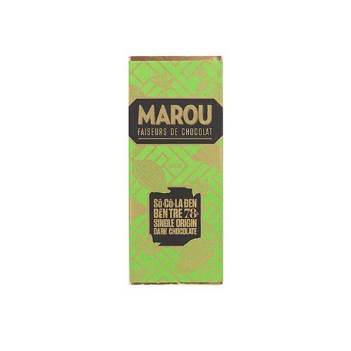 Chocolate Đen 78% Bến Tre Marou 24G- Chocolate Đen 78% Bến Tre Marou 24G