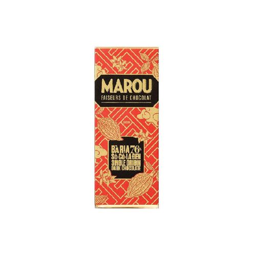 Chocolate Đen 76% Bà Rịa Marou 24G- Chocolate Đen 76% Bà Rịa Marou 24G