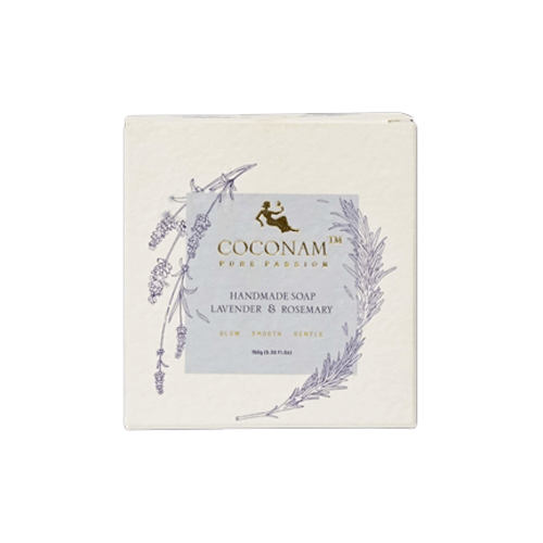 Lavender & Rosemary Moisturizing Handmade Soap Coconam 150Gr- 