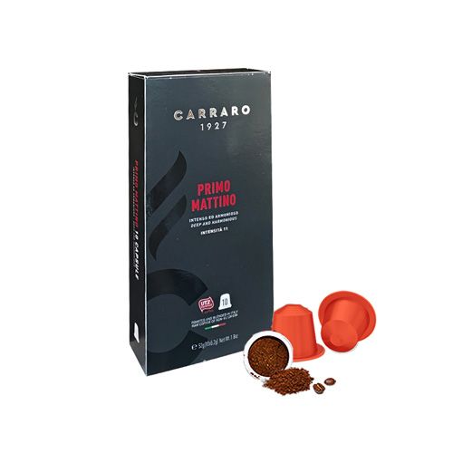 Coffee Primo Mattino Capsule Carraro 52G