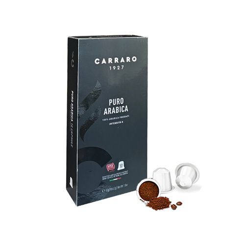 Cà Phê Viên Nén Puro Arabica Carraro 52G- 