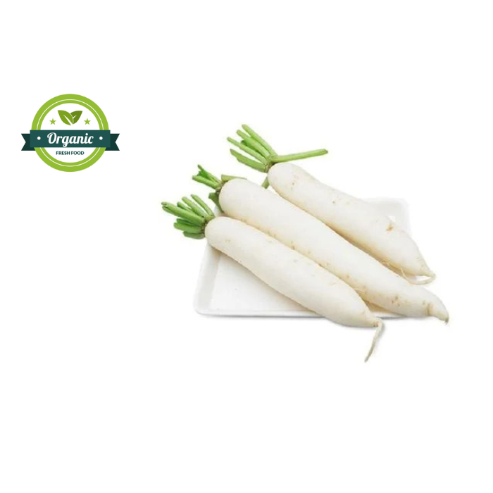 Củ Cải Trắng Hữu Cơ 500G