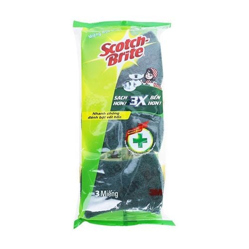 3M - Cước Cọ Rửa Siêu Sạch Có Mút Ssm3'S