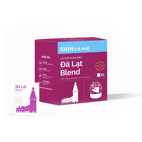 Da Lat Blend Dripbag Shin Ca Phe 60G