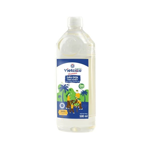 Virgin Coconut Oil Vietcoco 500Ml- 