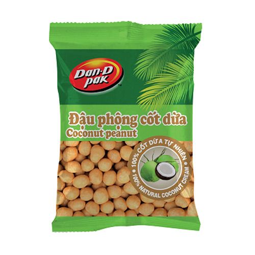 Đậu Phộng Rang Nước Cốt Dừa Dan D Pak 170G- Đậu Phộng Rang Nước Cốt Dừa Dan D Pak 170G