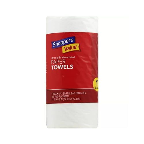 Paper Towel 2 Sheets Shopper Value- 