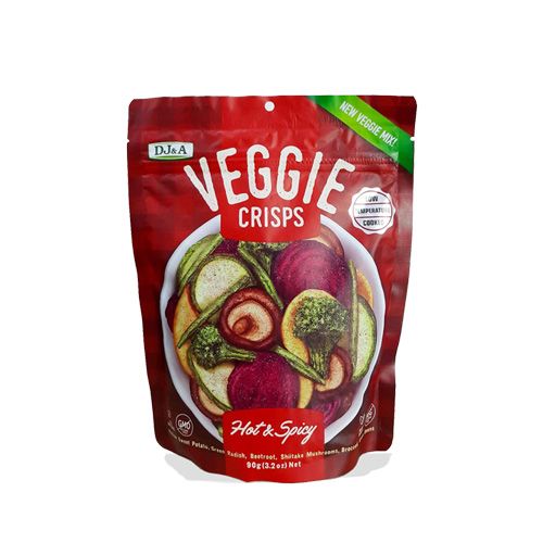 Rau Củ Sấy Giòn Vị Cay Dj&A 90G