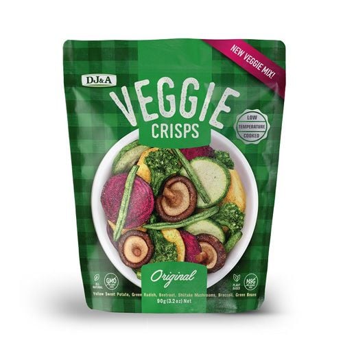 Rau Củ Sấy Giòn Vị Truyền Thống Dj&A 90G