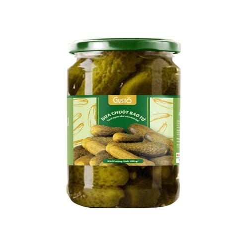 Baby Cucumber Pickle Gusto 680G