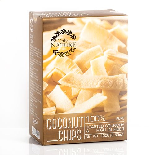 Coconut Chips Nature Queen Food 100G- 