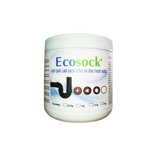 Hóa Chất Thông Tắc Đường Ống Tức Thì Ecosock 500G