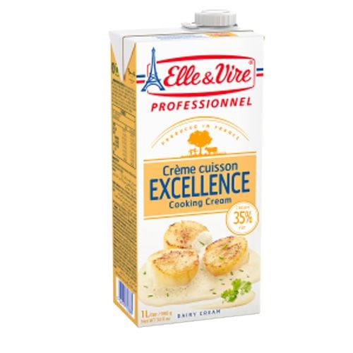 Cooking Cream Elle & Vire 1L- Cooking Cream Elle & Vire 1L