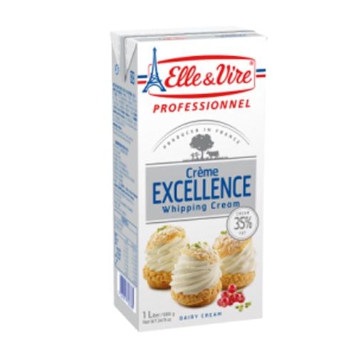 Whipping Cream Elle & Vire 1L- Whipping Cream Elle & Vire 1L