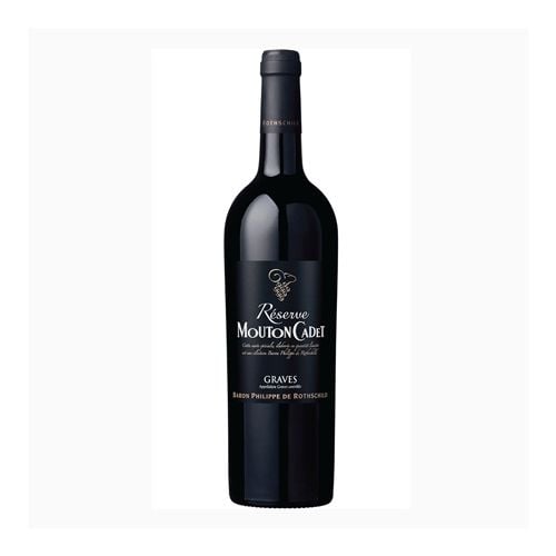 Baron Philippe De Rothschild Mouton Cadet Reserve Graves Red 750Ml