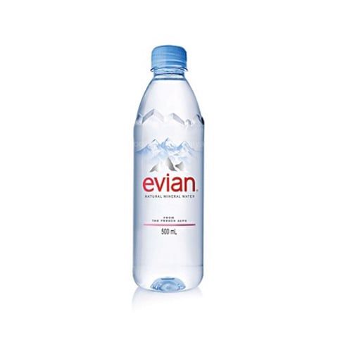 Mineral Natural Water Evian 500Ml- Mineral Natural Water Evian 500Ml