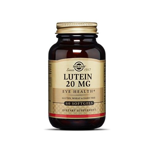 Solgar Lutein 20 Mg 60 Softgels