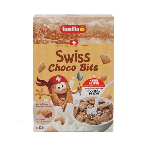 Swiss Choco Bits Familia 375G