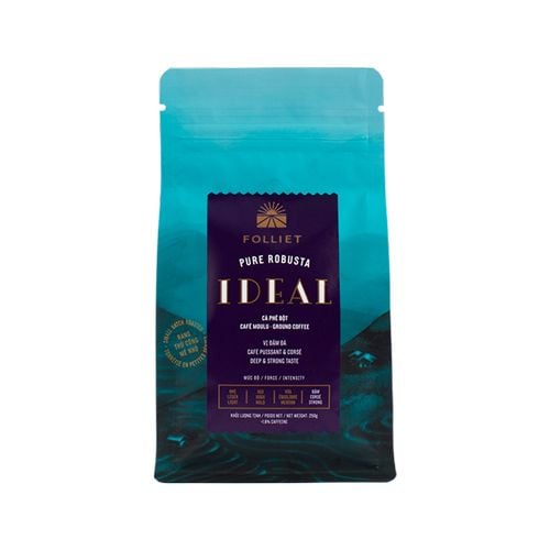 Cà Phê Bột Đậm Ideal Folliet 250G- Cà Phê Bột Đậm Ideal Folliet 250G