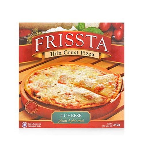 4 Cheese Frozen Pizza Frissta 340G- 4 Cheese Frozen Pizza Frissta 340G