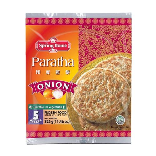 Frozen Paratha Onion Spring Home 325G- 