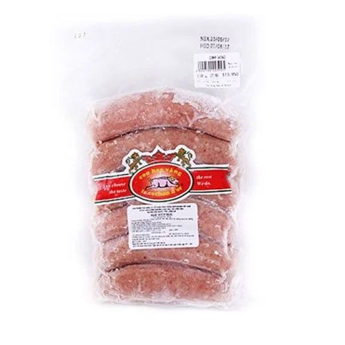 Frozen Smoked German Sausage Nipponham 500G- 