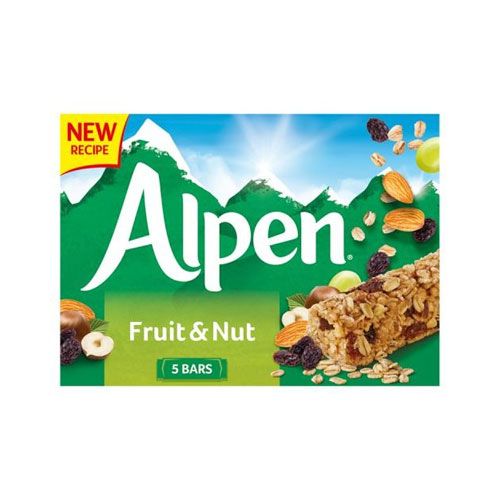 Thanh Dinh Dưỡng Nhẹ Trái Cây & Hạt Alpen 5X28G- 