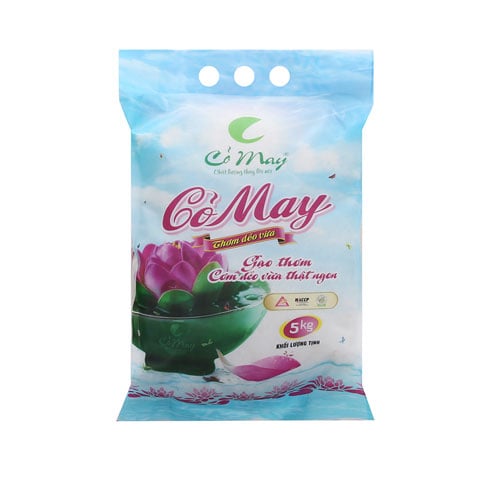 Gạo Trắng Cỏ Mây 5Kg