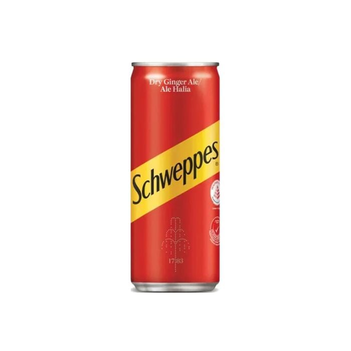 Nước Có Gaz Vị Gừng Schweppes 330Ml- 