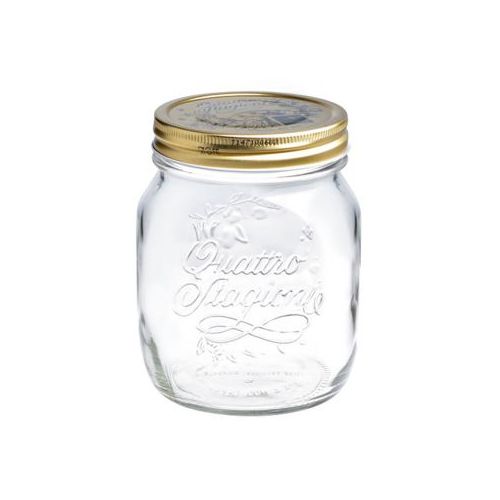 Glass Jar Quattro Invertro 700Ml- 