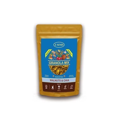 Granola Mix Walnut & Chia Jsims 250G